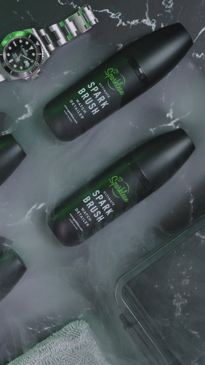 SparkBrush Soft-Bristle Gentle on All Metals, Jewelry, & Watches